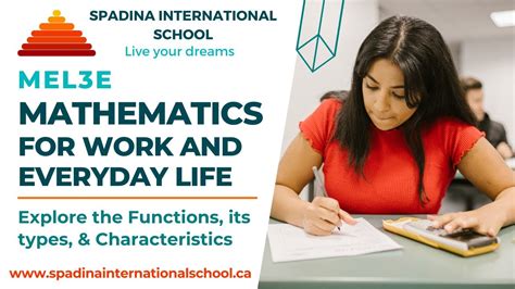 Mathematics For Work And Everyday Life