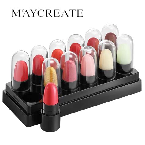 Maycreate 12Color Mini Lipstick Set Travel Lipstick Kits Multi