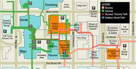 Mayo Clinic Rochester Mn Map