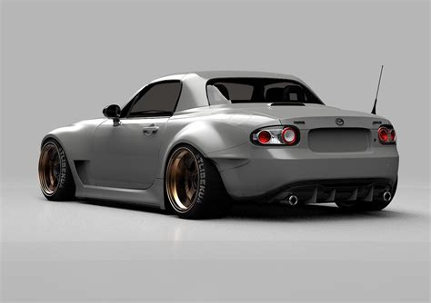 Mazda Mx 5 Miata Nc Widebody Kit Design On Behance