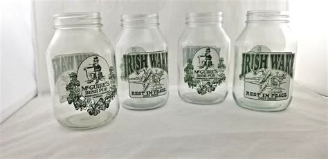 Mcguire S Irish Pub Mason Jar Set Of 4 2000 2003 Pensacola Destin