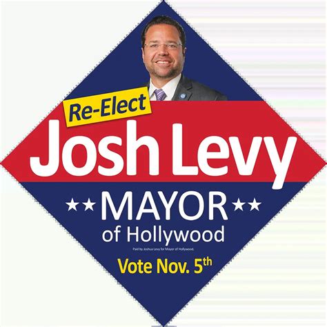 Meet Josh Levy Re Elect Josh Levy For Mayor Of Hollywood