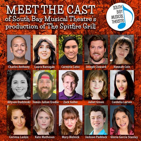 Meet The Cast Of On The Town South Bay Musical Theatre