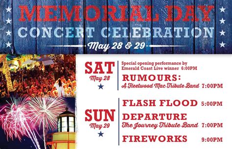 Memorial Day Weekend Concert Celebration