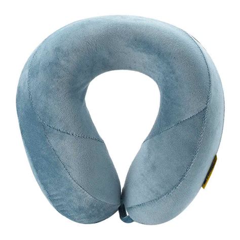 Memory Foam Travel Neck Pillow Blue Travel Blue Travel Accessories