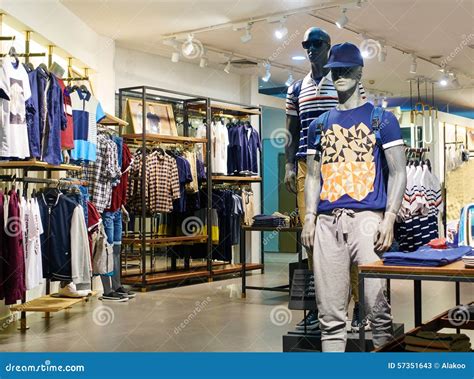 Men Clothing Shop Clothes Store Editorial Stock Photo Image Of Clothes Customer 57351643