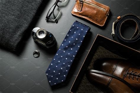 Men S Fashion Accessories Viii Stock Photo Containing Mens And Fashion