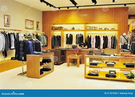 Men S Fashion Clothing Store Editorial Stock Photo Image 21701938