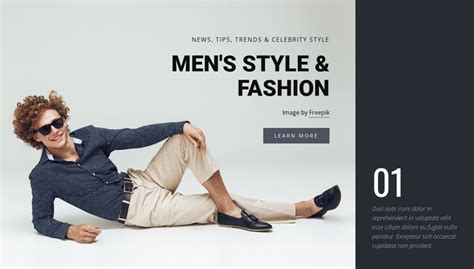 5 Mens Fashion Tips