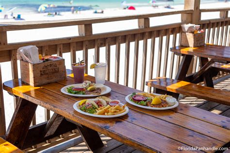 Menu At The Whale S Tail Beach Bar Grill Miramar Beach Scenic Gulf Dr