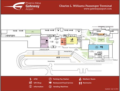 Mesa Airport Map