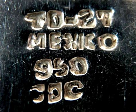 Mexican Silver Marks Global Gemology Rare Gems Jewels