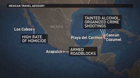 Mexico Travel Advisory Update Not Linked To Cancun Murders Fact Check