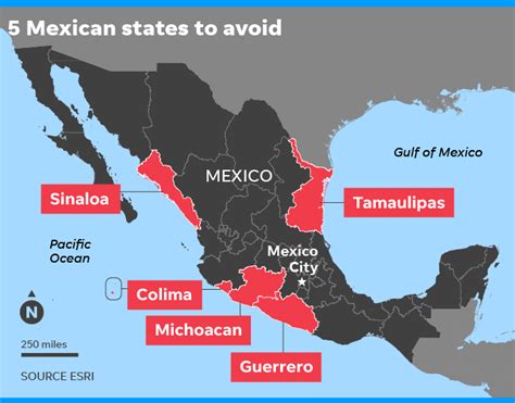 Mexico Travel Warning 2018 5 Places You Should Not Visit