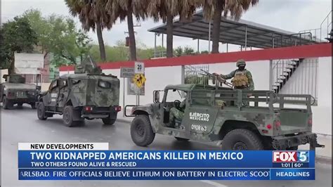 Mexico Travel Warning After Americans Kidnapped Youtube