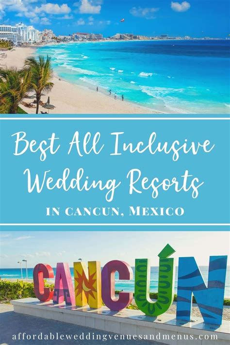 Mexico Wedding Packages Best All Inclusive Wedding Resorts In Cancun Affordable Wedding