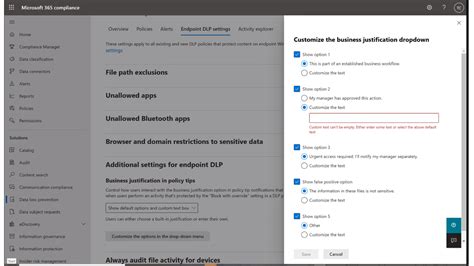 Microsoft Unified Dlp Update September 2021