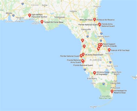 5 Bases Near Destin FL