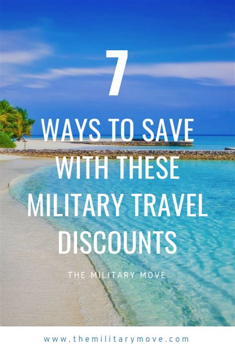 Military Travel Discounts The Military Move