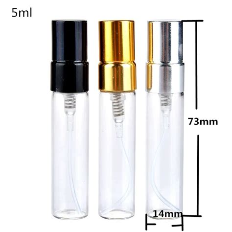 Mini Travel Aluminium Refillable Spray 8Ml Twist Perfume Atomizer