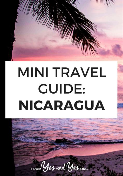 Mini Travel Guide Nicaragua