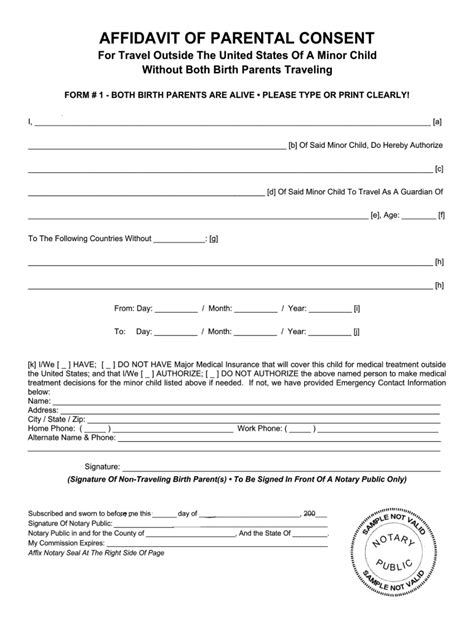 Minor Travel Consent Form Complete With Ease Airslate Signnow