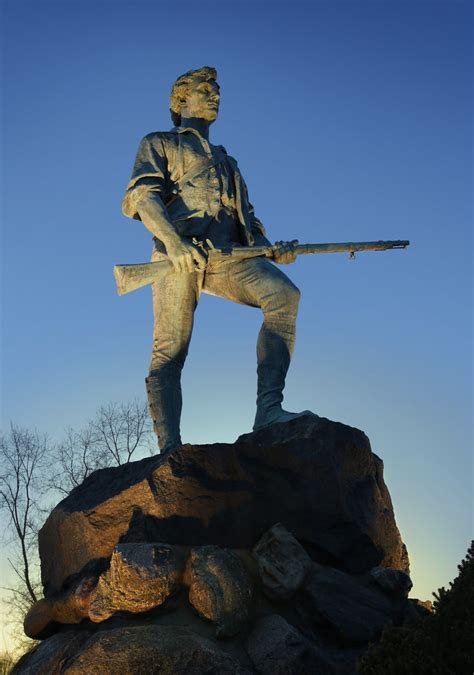 Minuteman Lexington The Minuteman Statue Is A Life Size Flickr