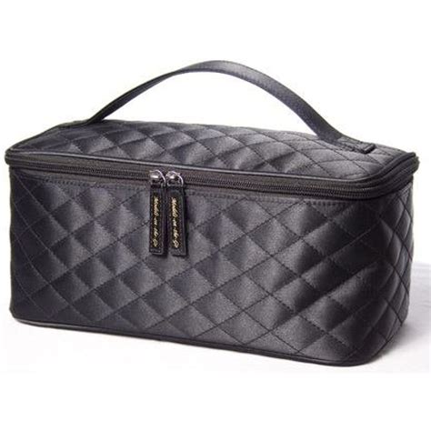 Models On The Go Black Cosmetic Bag Large Size Bags Cosmetic Bag