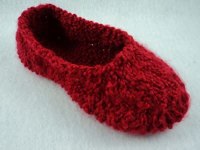 Moniqueraedesigns New Ladies Knit Slipper Pattern