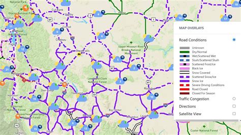 Montana Road Conditions Winter Driving Safety November 8 2022