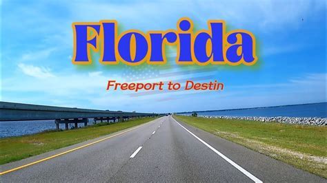 Montgomery Alabama to Destin Florida Drive