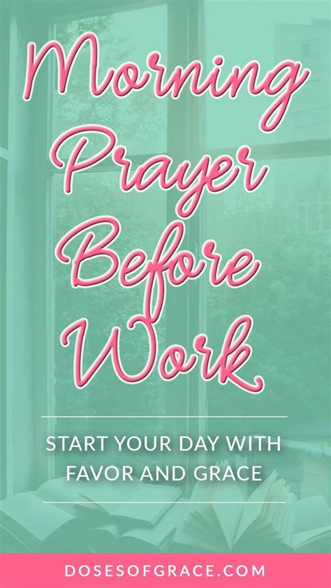 Morning Prayer Before Work Power Of Prayer Blog Posts Of Christian Women Devotionals For