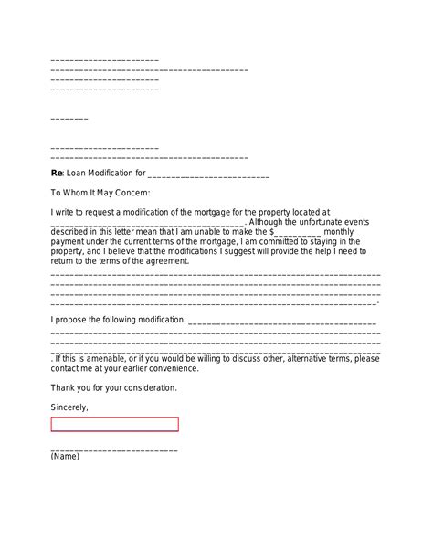 Mortgage Loan Hardship Request Letter Template Mortgage Loan Hardship