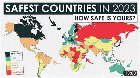 Most Dangerous And Safest Countries To Visit In 2023