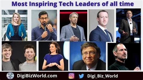 Most Influential Inspiring Tech Leaders Of All Time