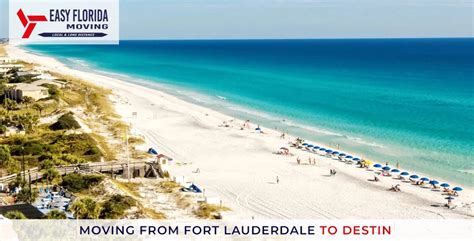 Moving From Fort Lauderdale To Destin Easy Florida Moving