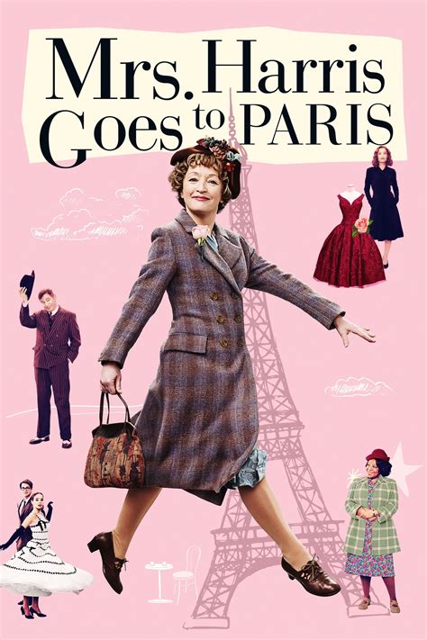 Mrs Harris Goes To Paris Poster Cm 30 X 40 Etsy In 2022 Paris