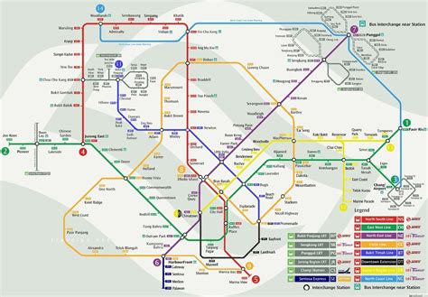 Mrt Singapore For Tourist Public Transport In Singapore For Tourists