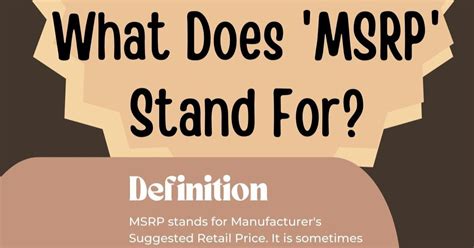 Msrp Meaning What Does Msrp Stand For 7Esl