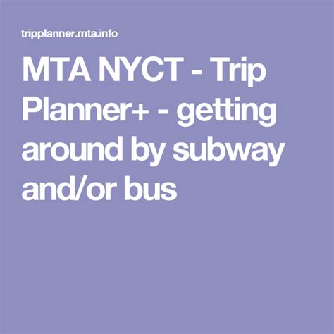 5 NYC Travel Tips