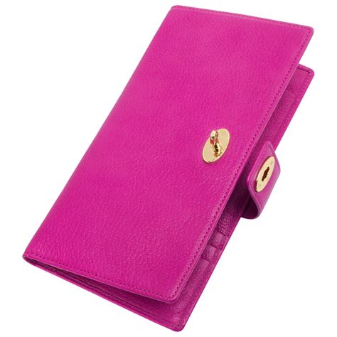 Mulberry Womens Travel Wallet In Pink Lyst