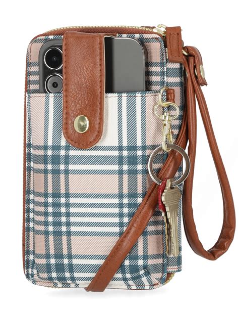 Mundi Jacqui Vegan Leather Rfid Womens Crossbody Cell Phone Purse