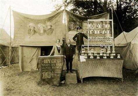 Museum Fb 50 Myers Glass Traveling Carnival History American Circus