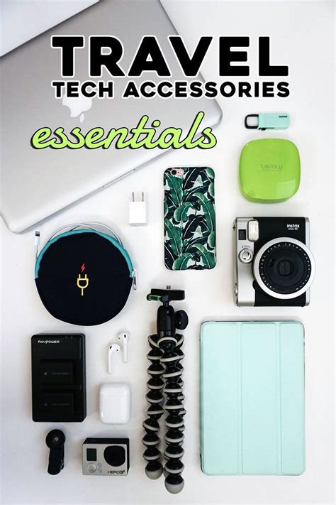 Must Have Travel Tech Accessories Those Who Wandr Travel Tech