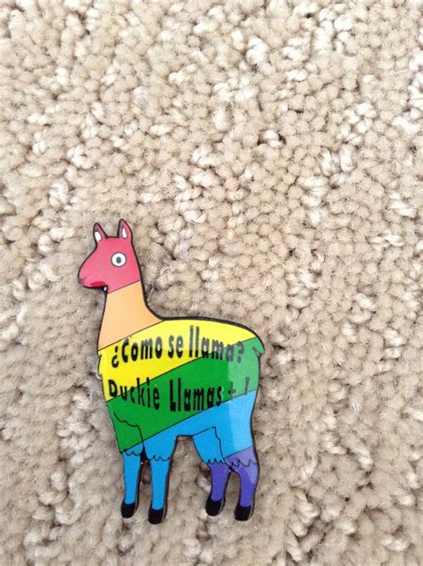 My 2013 Texas Rainbow Llama Pin Rainbow Destination Imagination Pin