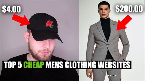 My Top 5 Best Cheap Mens Clothing Websites Affordable Men S Fashion