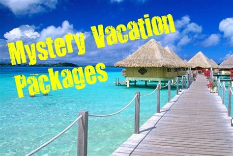 Mystery Travel Packages Destination Unknown