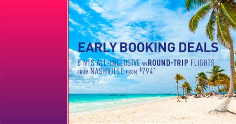 Nashville Early Booking All Inclusive Vacation Packages The Best