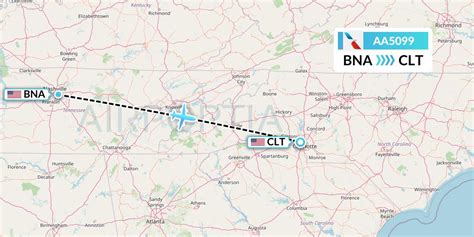 Nashville To Charlotte Flight Time Flightda