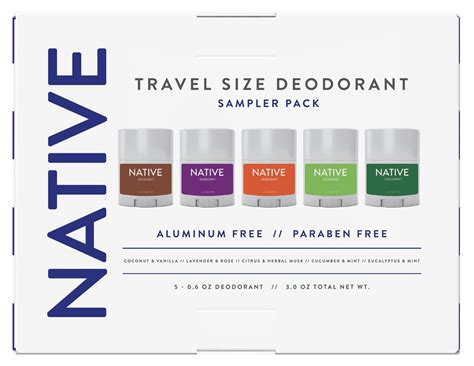 Native Deodorant Travel Pack Walmart Com